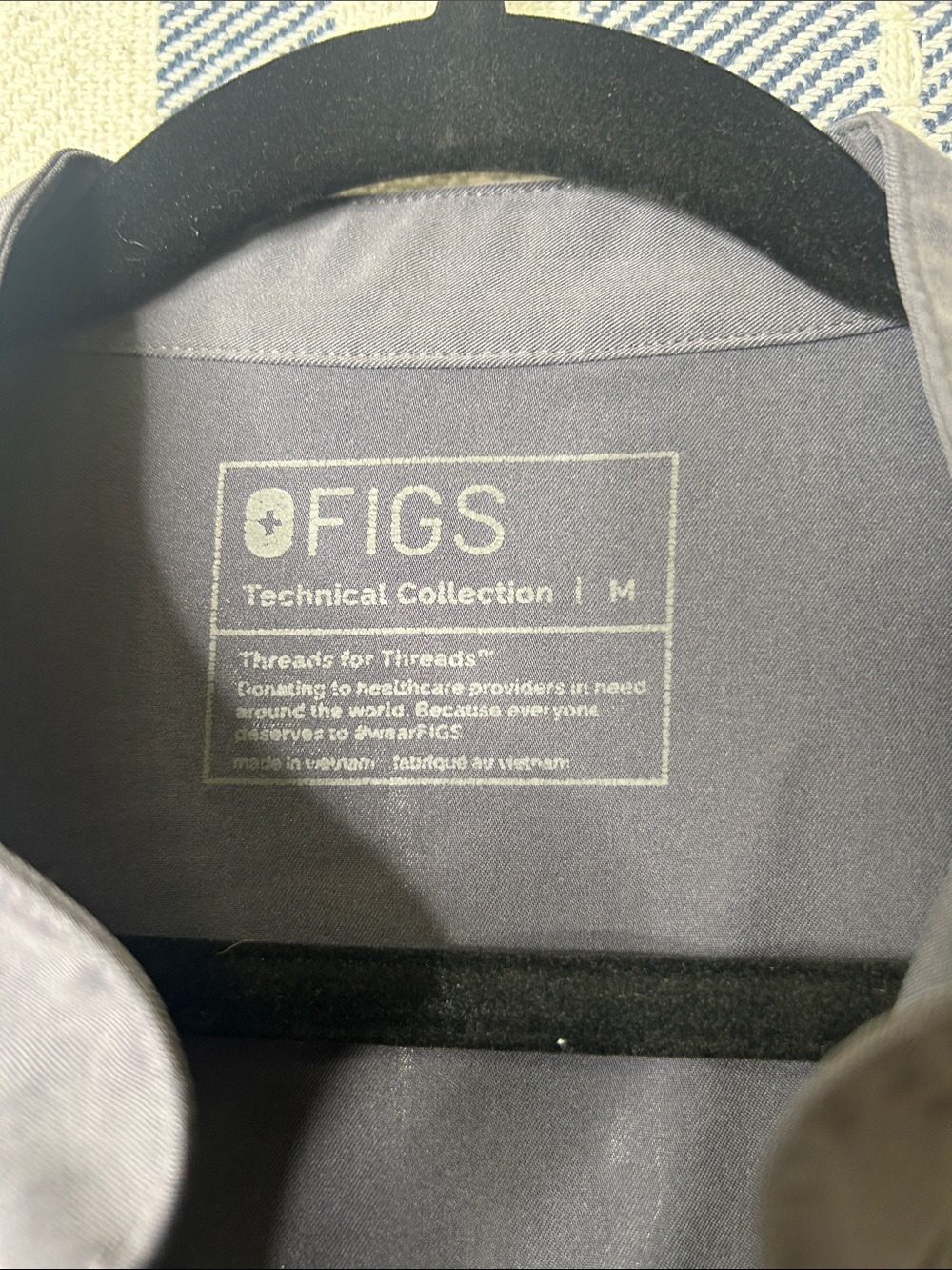 Figs Rafaela Oversized Scrub Top - Picture 3 of 4